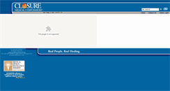 Desktop Screenshot of closuremed.com